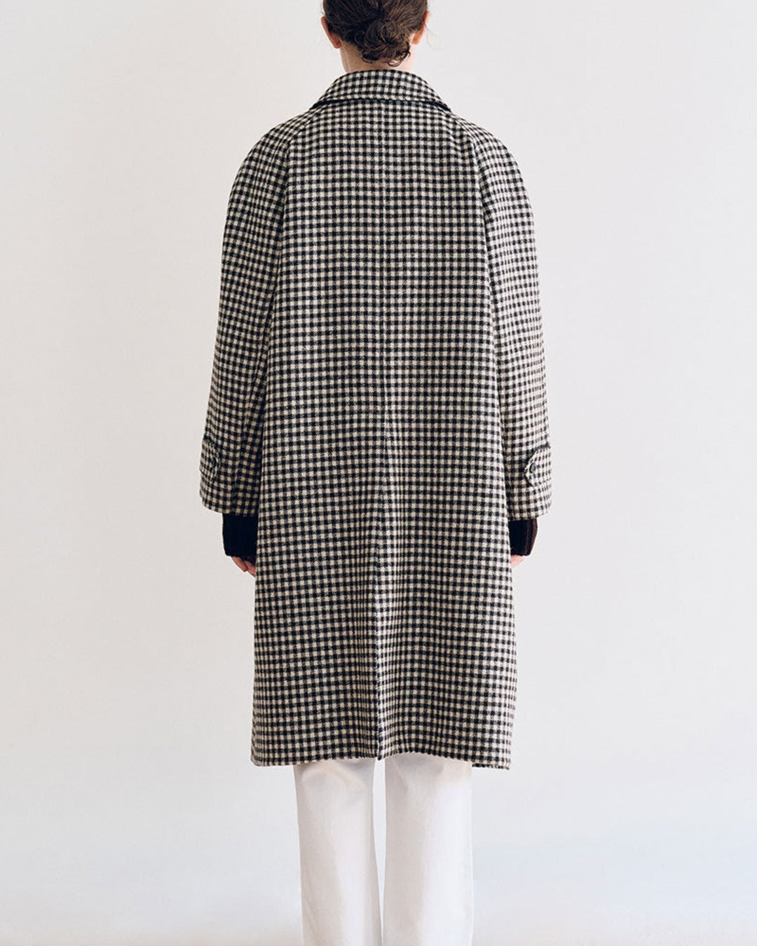 Nothing Written - Manteau Balmacan - Carreaux Marron