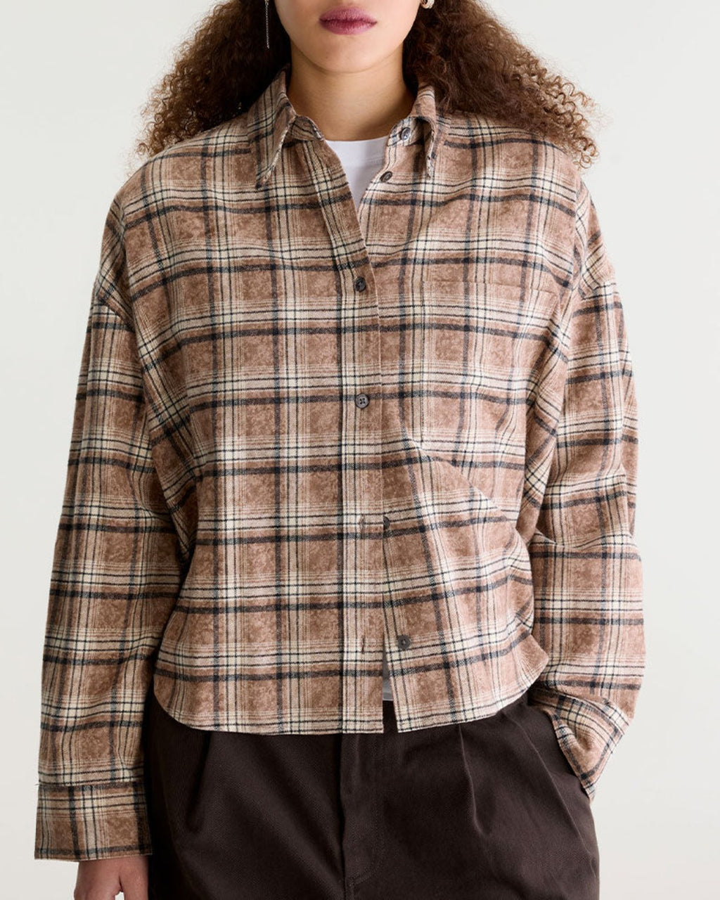 Bellerose - Chemise Jaxie C1458 - Carreaux Marron
