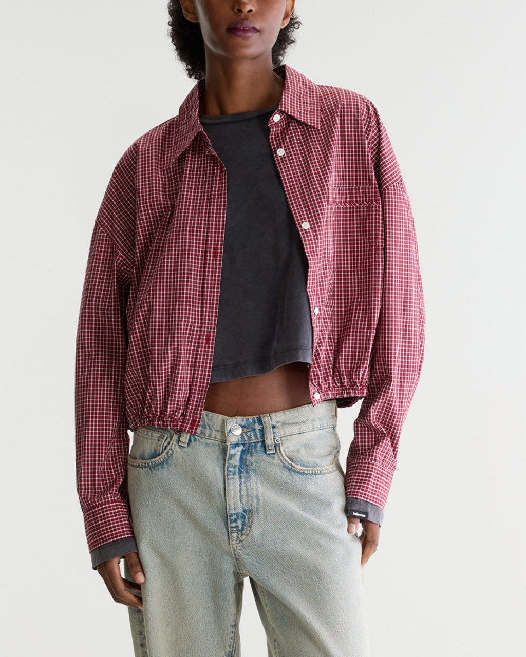 Bellerose - Gemma Shirt - Burgundy Checks