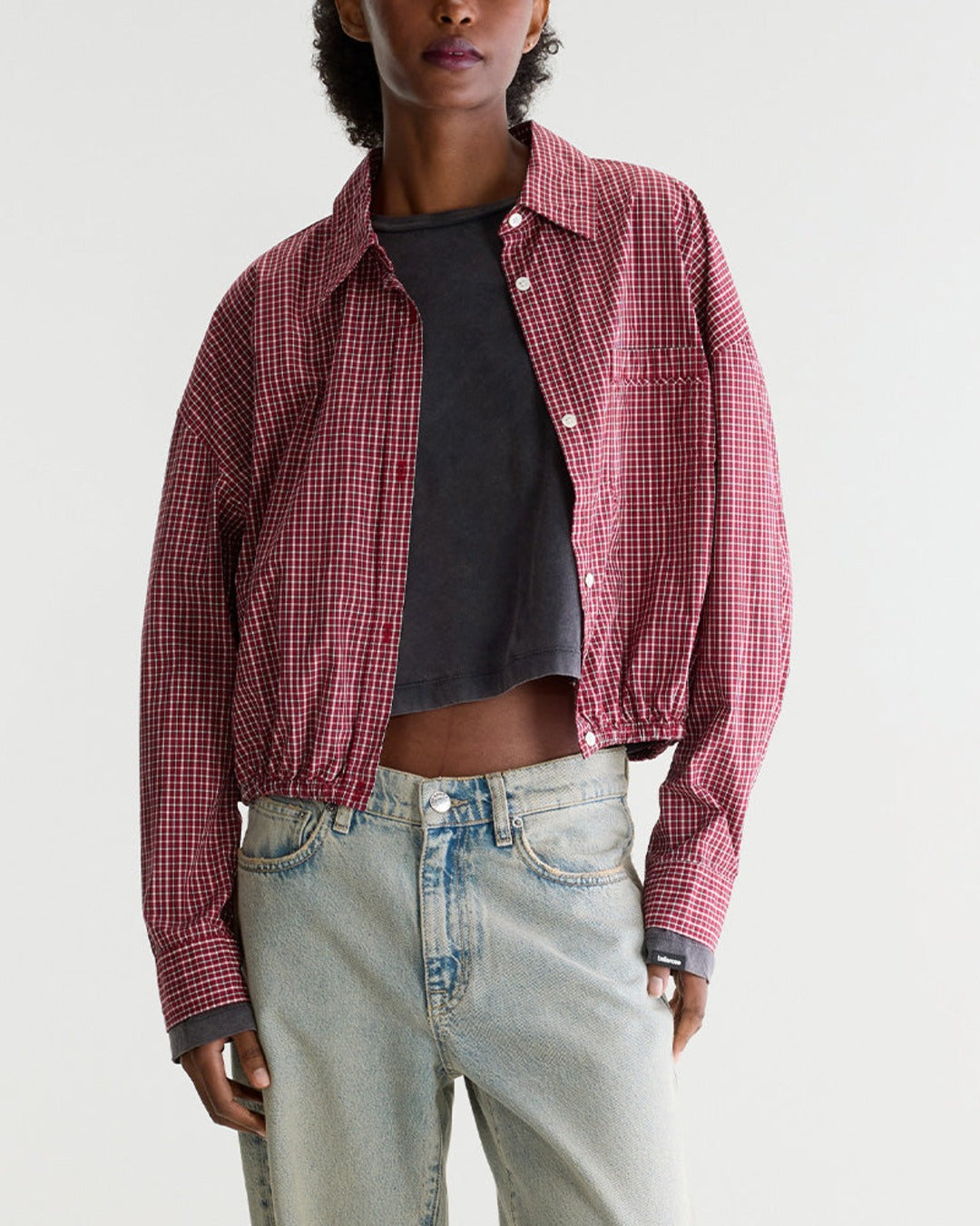 Bellerose - Gemma Shirt - Burgundy Checks