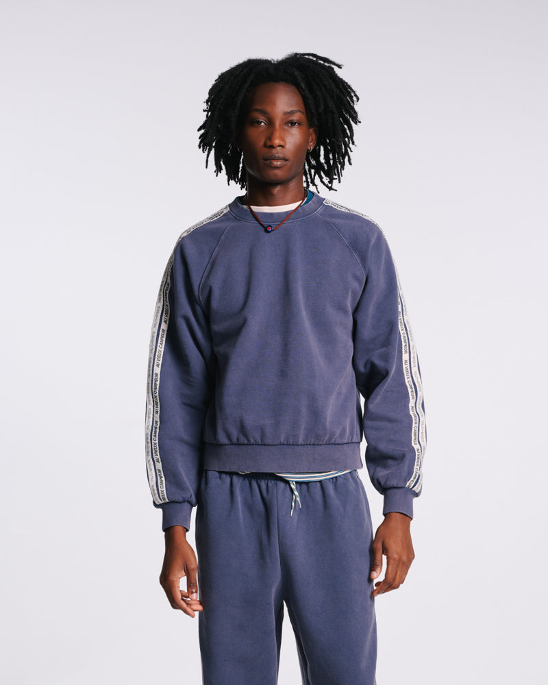 Au Vieux Campeur - Congés Payés - Sweat Milo - Marine Délavé