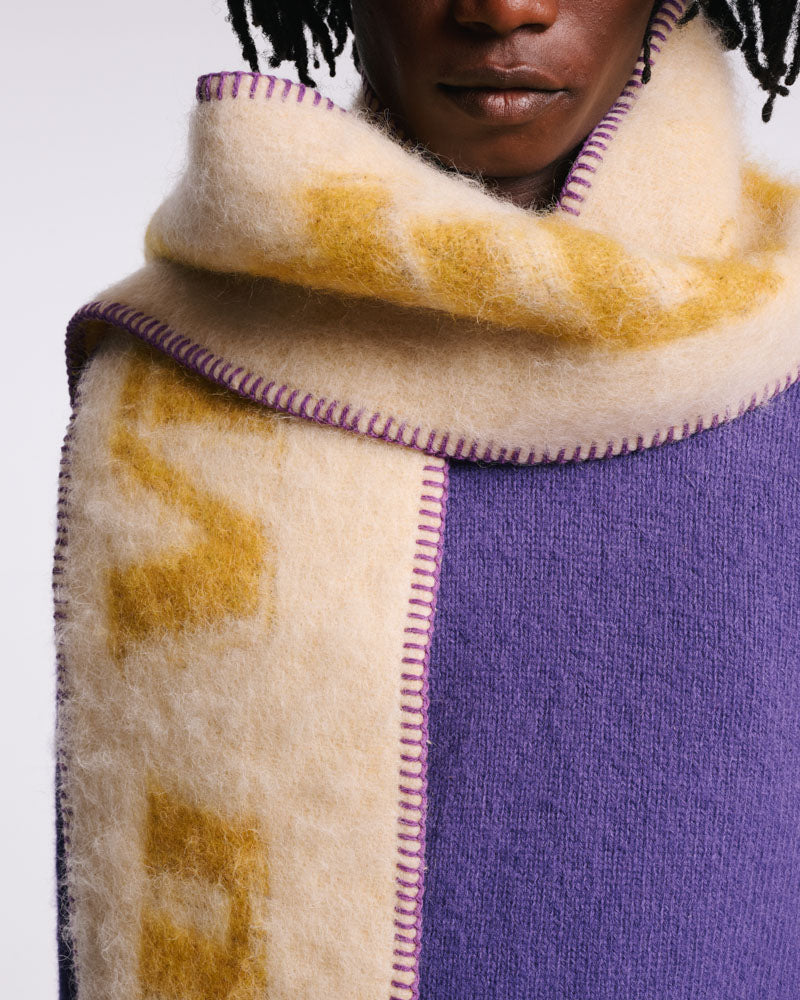 Au Vieux Campeur - Paid Leave - Avc Scarf - Ecru