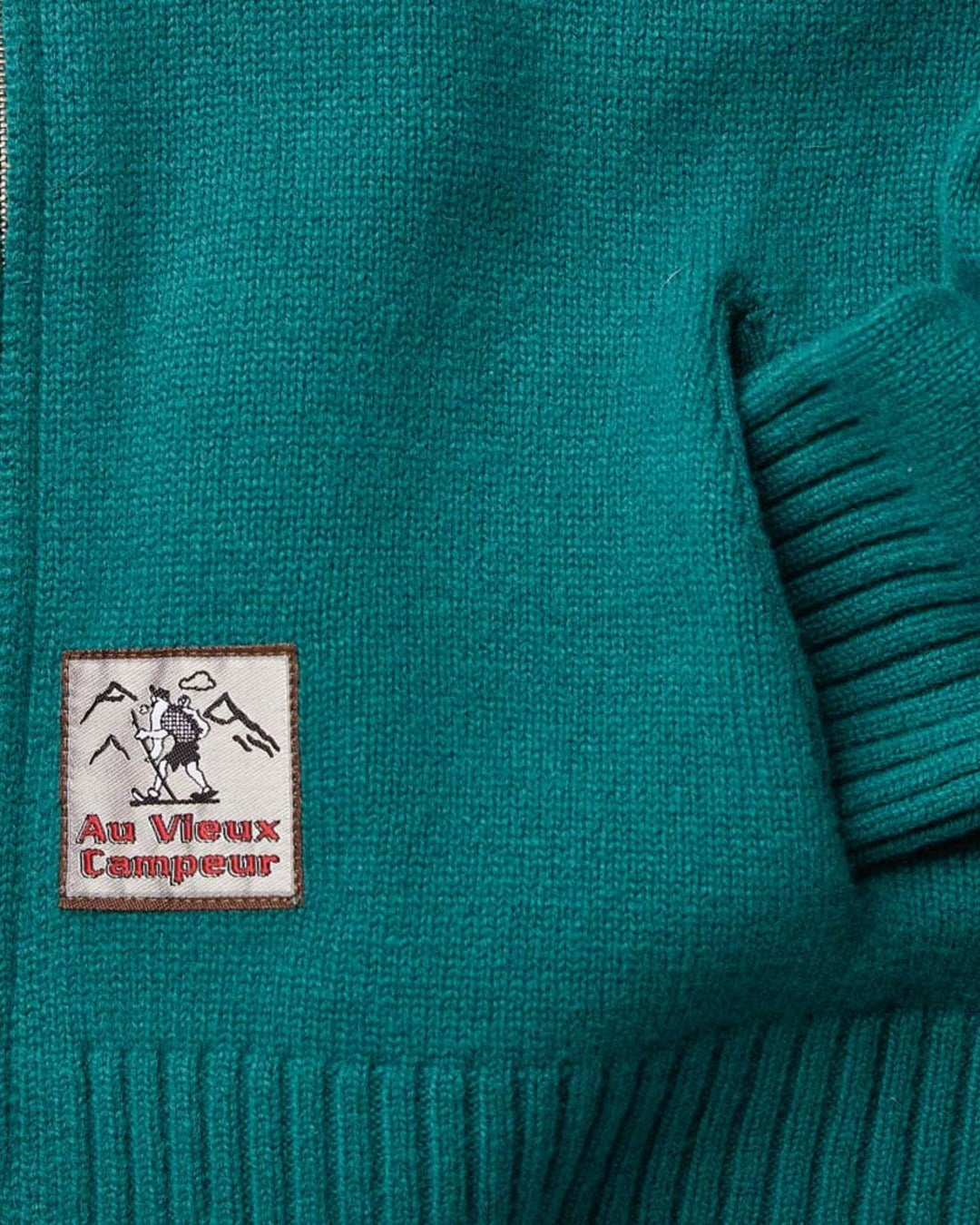 Au Vieux Campeur - Congés Payés - Pull Daisy - Vert Canard