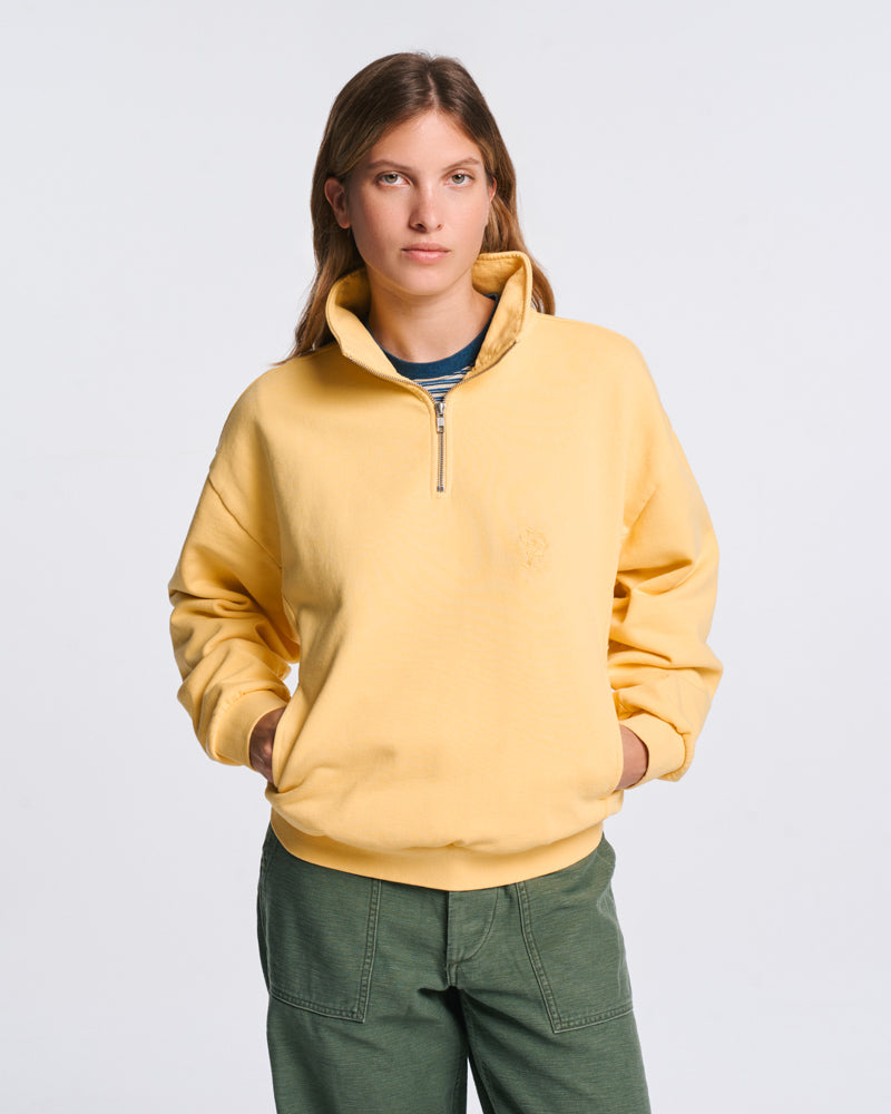 Au Vieux Campeur - Congés Payés - Sweat Winnie - Jaune