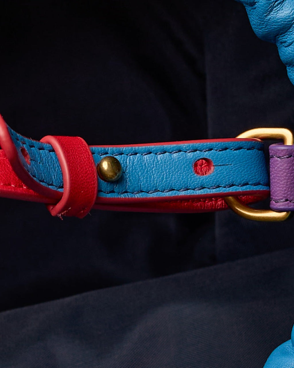 Au Vieux Campeur - Paid Leave - Climber Bag - Red Purple Bleu