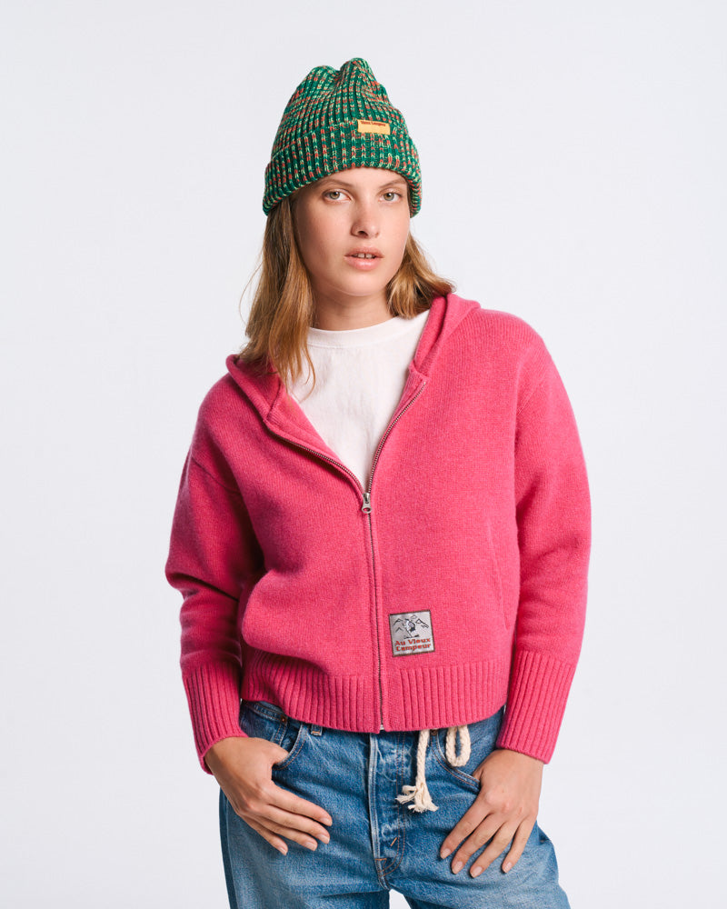 Au Vieux Campeur - Congés Payés - Pull Daisy - Rose