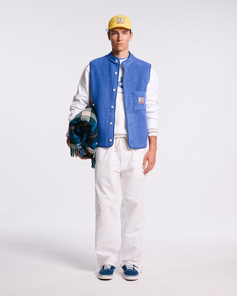 Au Vieux Campeur - Congés Payés - Veste Sans Manche Louison - Bleu Royal
