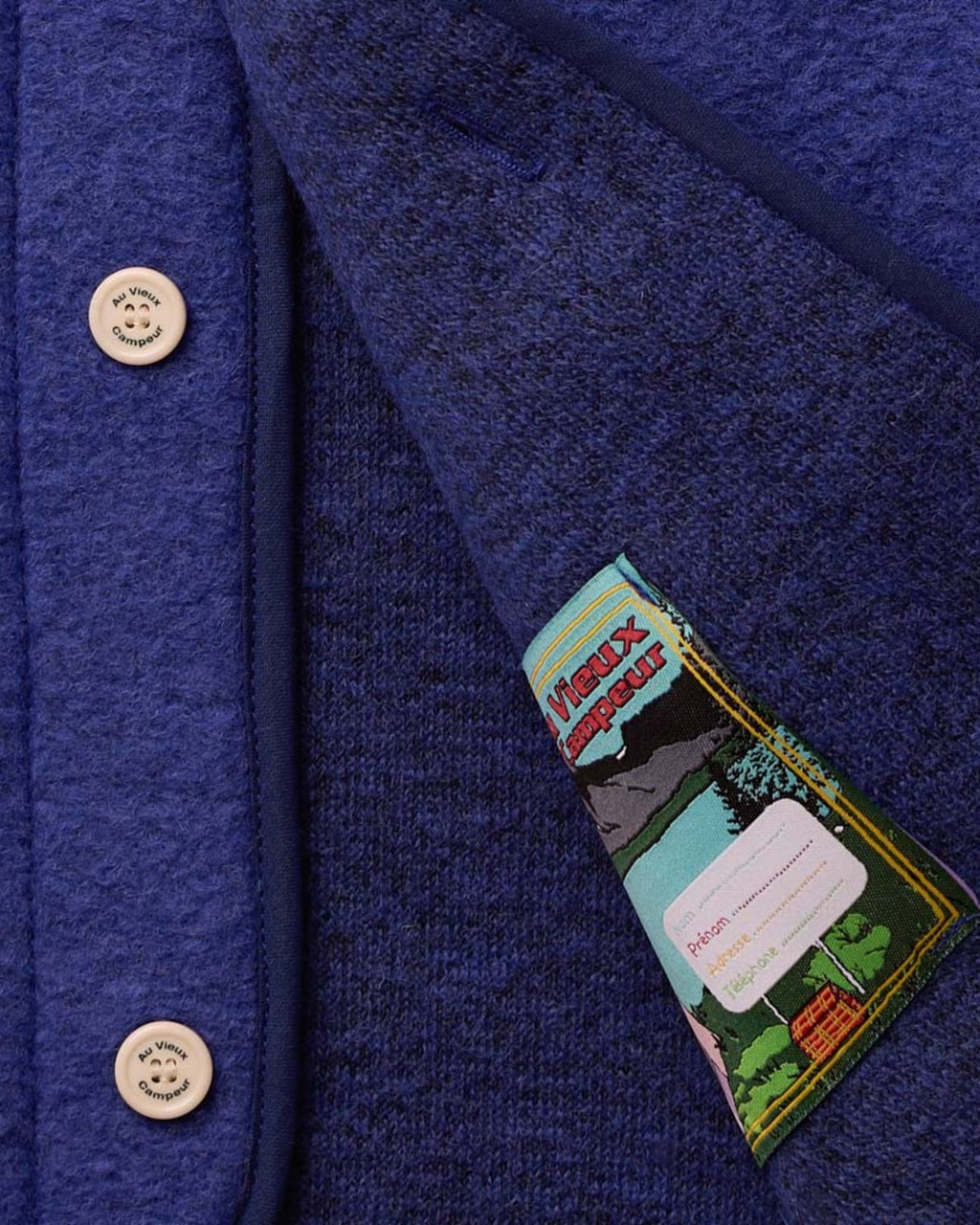 Au Vieux Campeur - Congés Payés - Veste Sans Manche Louison - Bleu Royal
