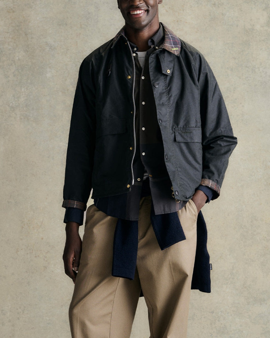 Barbour - Veste Icons Spey Wax - Sage