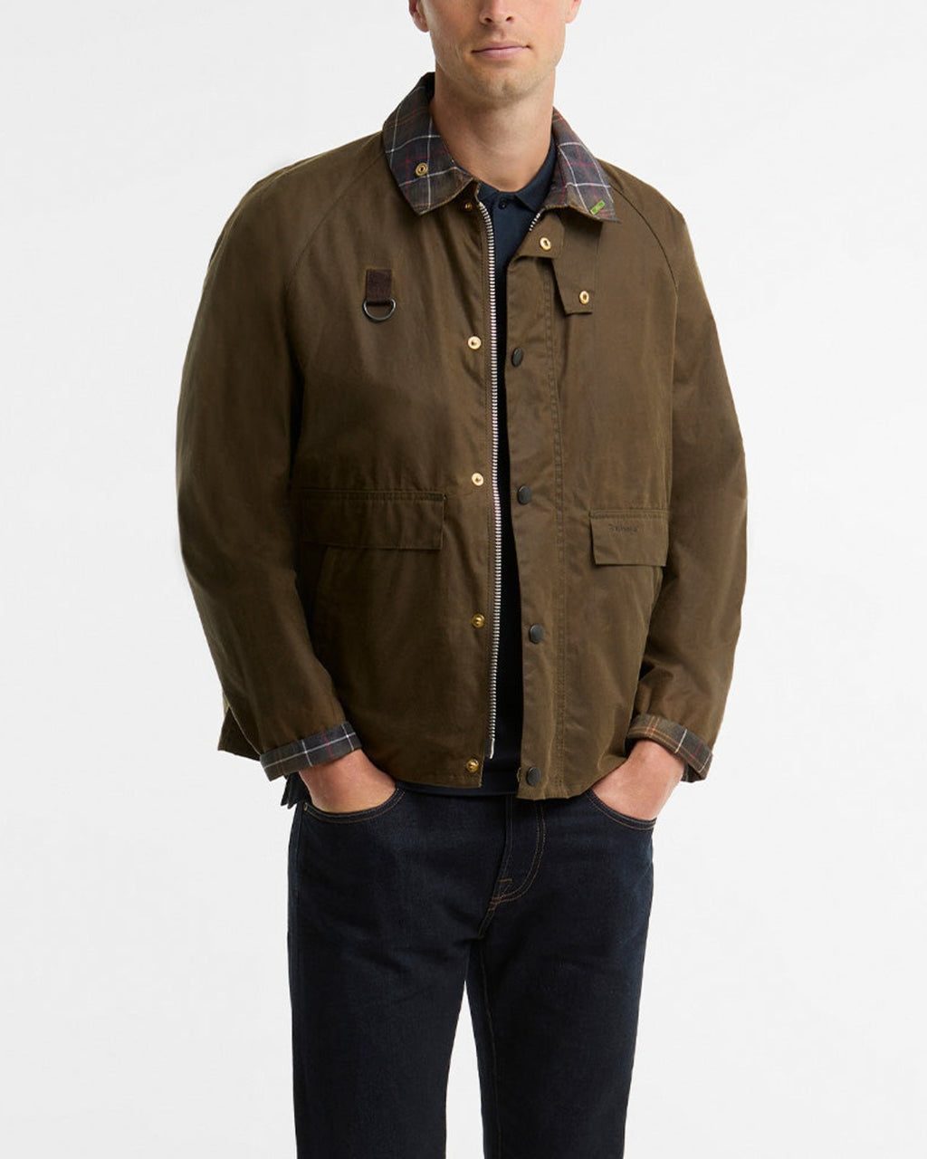 Barbour - Veste Icons Spey Wax - Beech