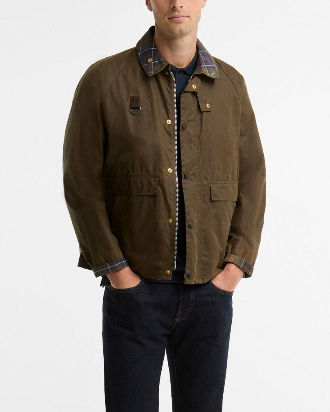Barbour - Veste Icons Spey Wax - Beech