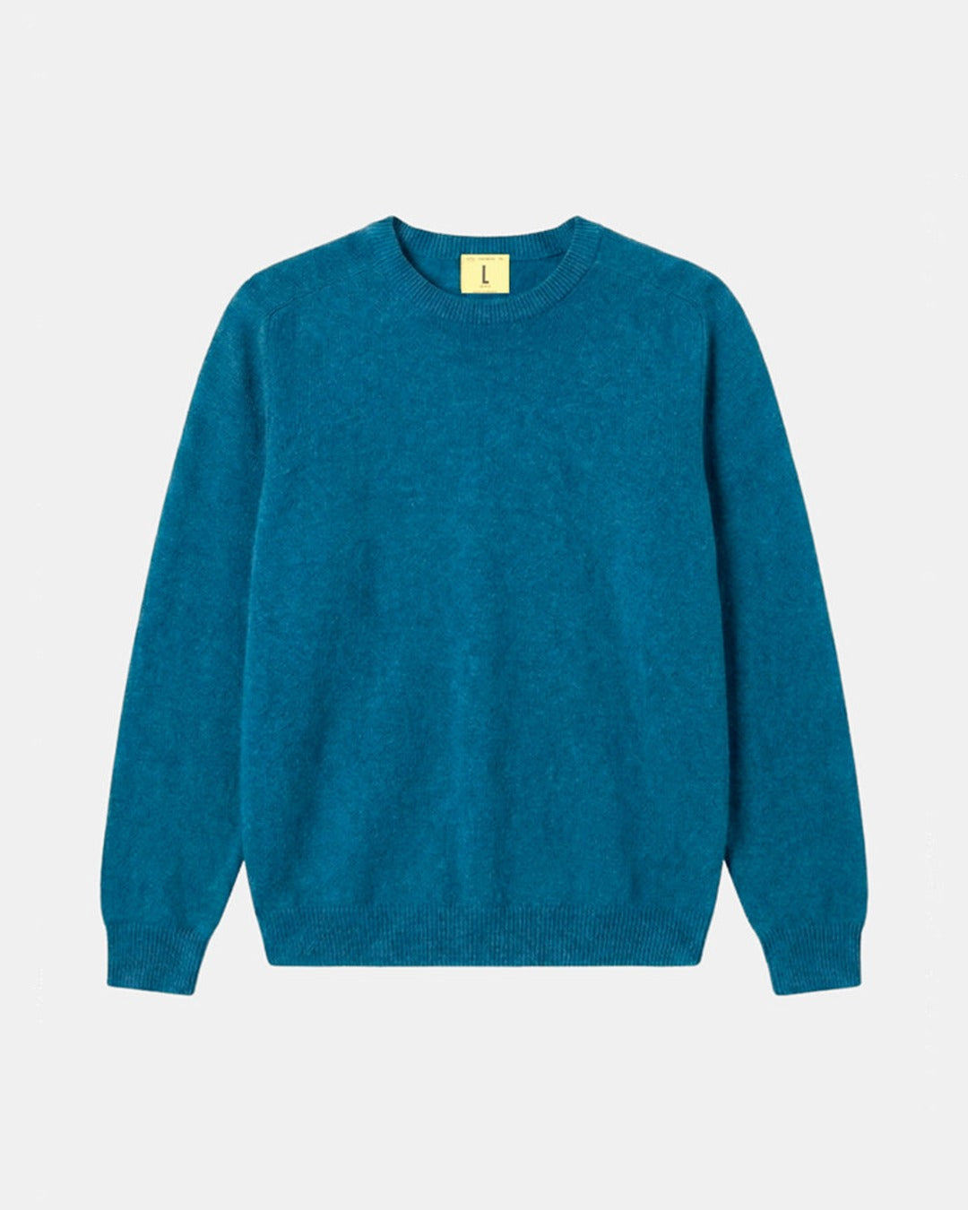 Nitto Knitwear - Pull Armen Col Rond - Bleu Bondi
