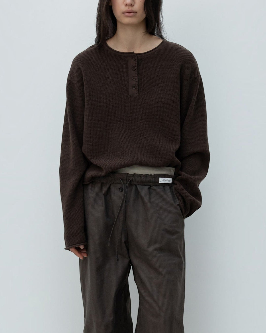 Low Classic - Pull Henry - Marron