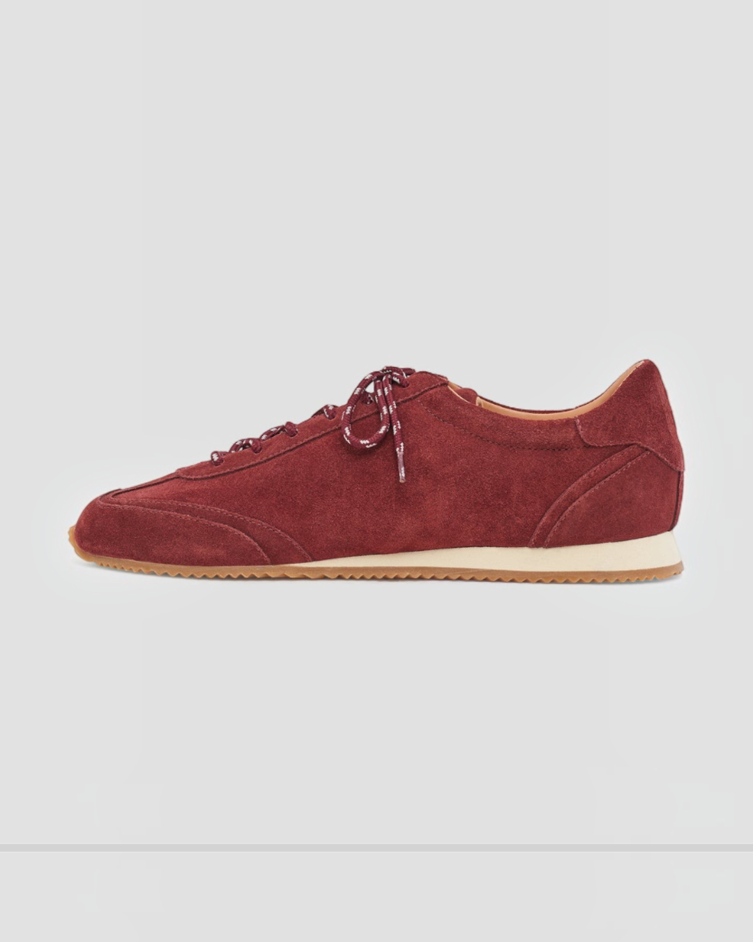 Gerard Darel - Mady Suede Leather Sneakers - Burgundy