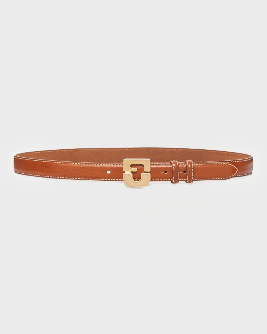 Gerard Darel - Ceinture Signature En Cuir Le Lauren - Marron