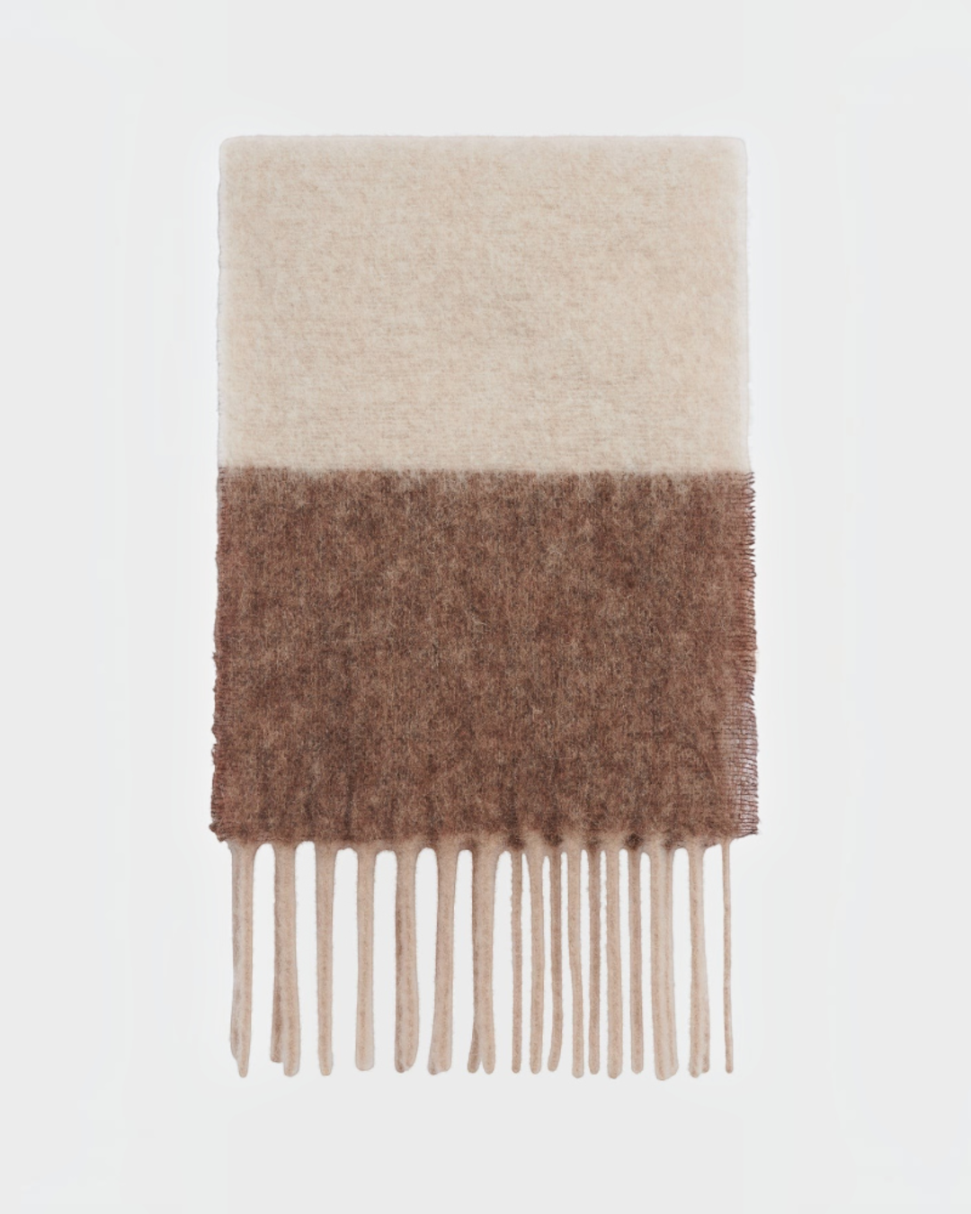 Gerard Darel - Echarpe À Larges Rayures Syracuse - Beige