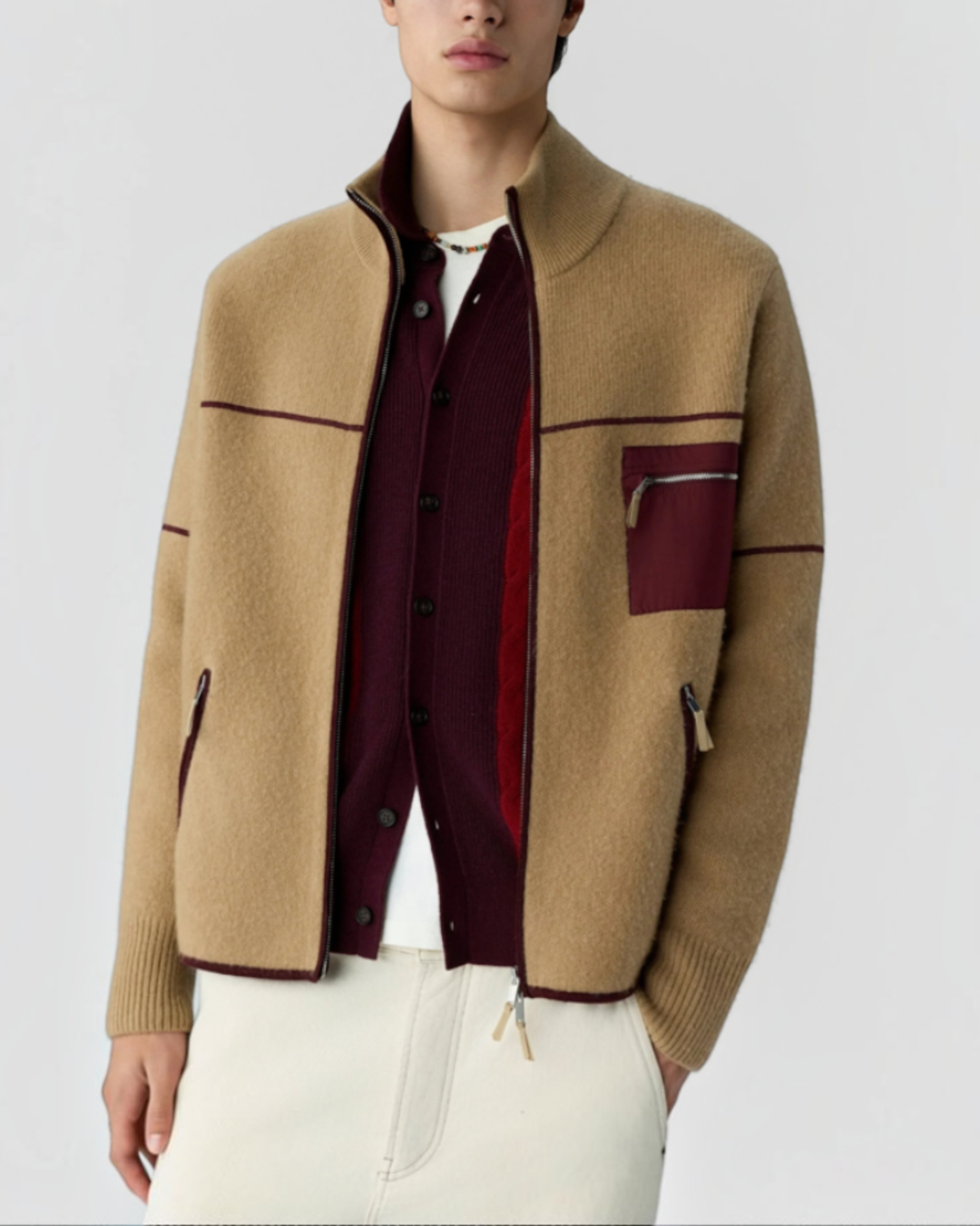 Guest In Residence - Veste Louis - Camel