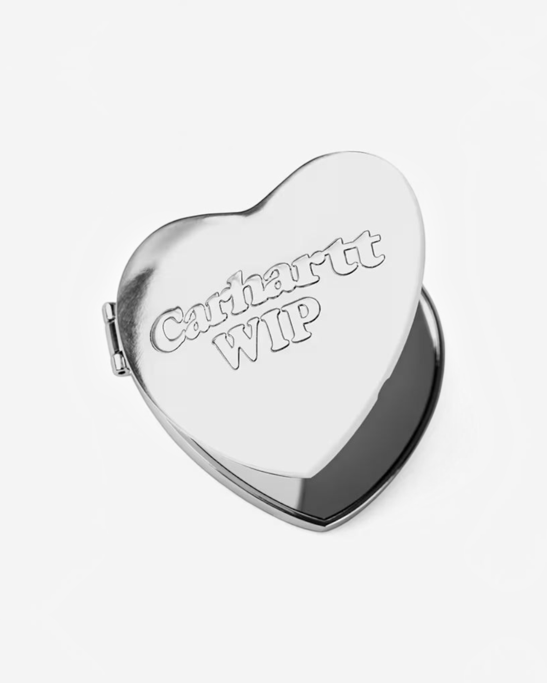 Carhartt Wip - Mirroir De Poche Heart - Argent