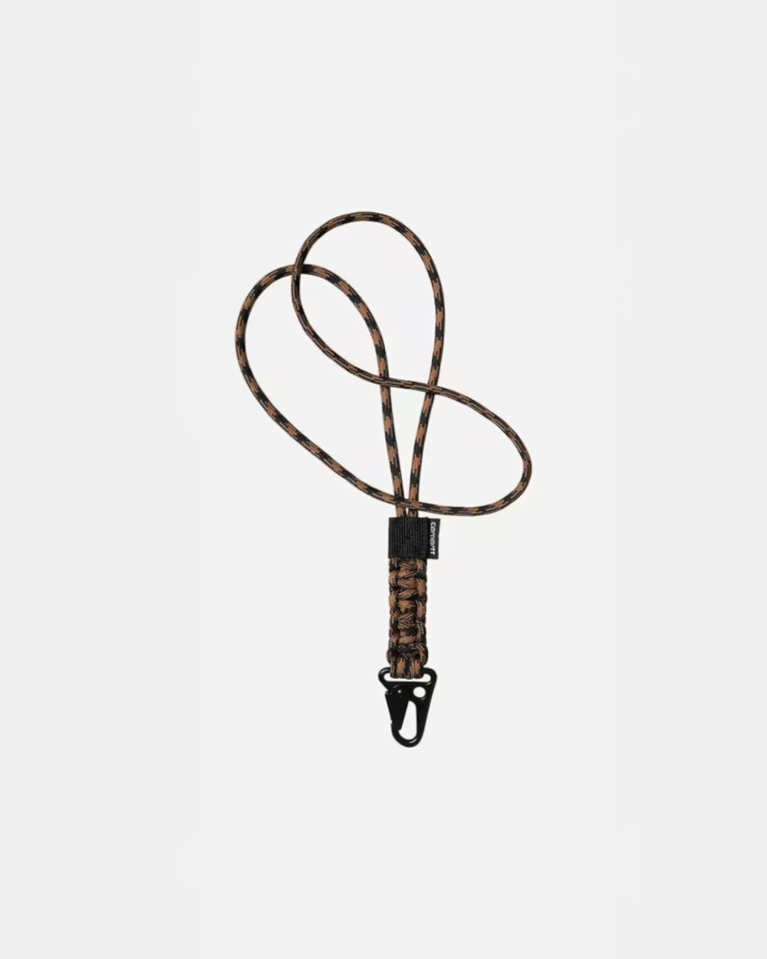Carhartt Wip - Porte-Clé Rope - Marron Hamilton & Noir