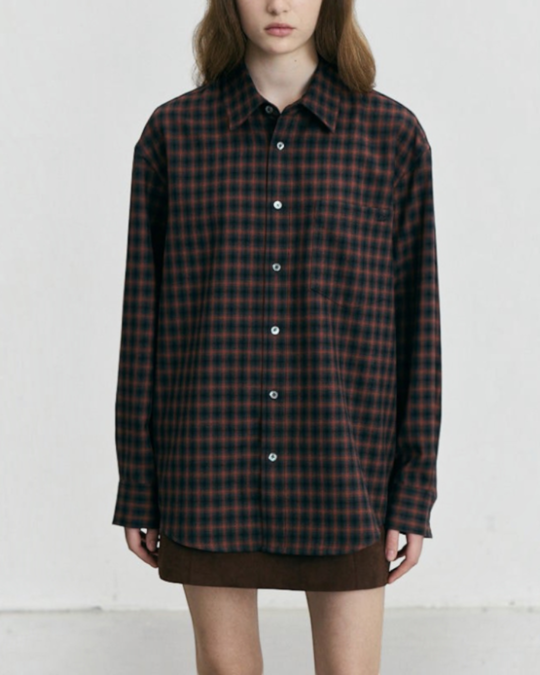 Dunst - Chemise En Flanelle - Carreaux Brique