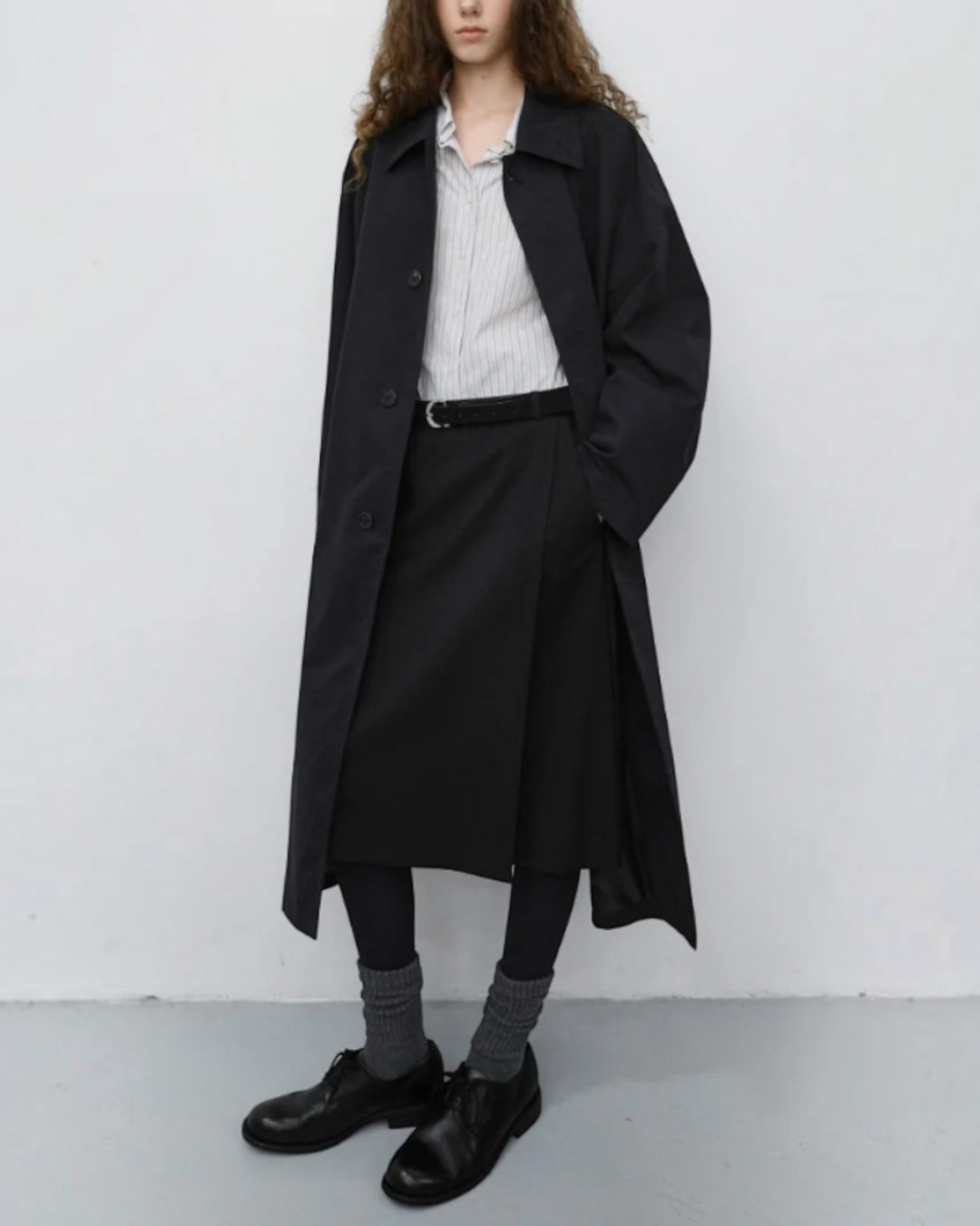 Dunst - Manteau Mac - Noir