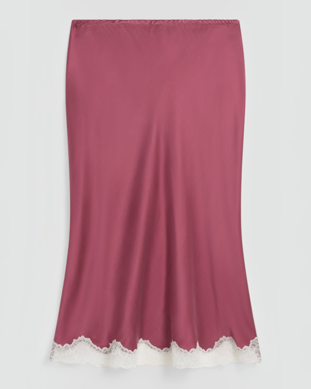 Merci x Gerard Darel - Jupe Lingerie - Cassis