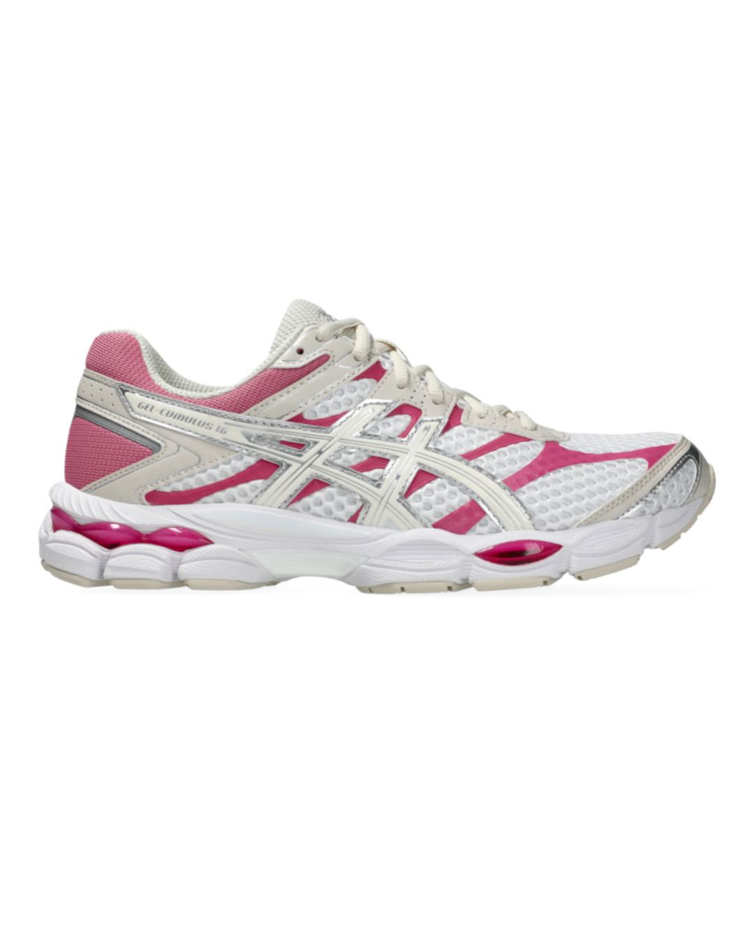 Asics - Gel Cumulus 16 Sneakers - Cream & Pink