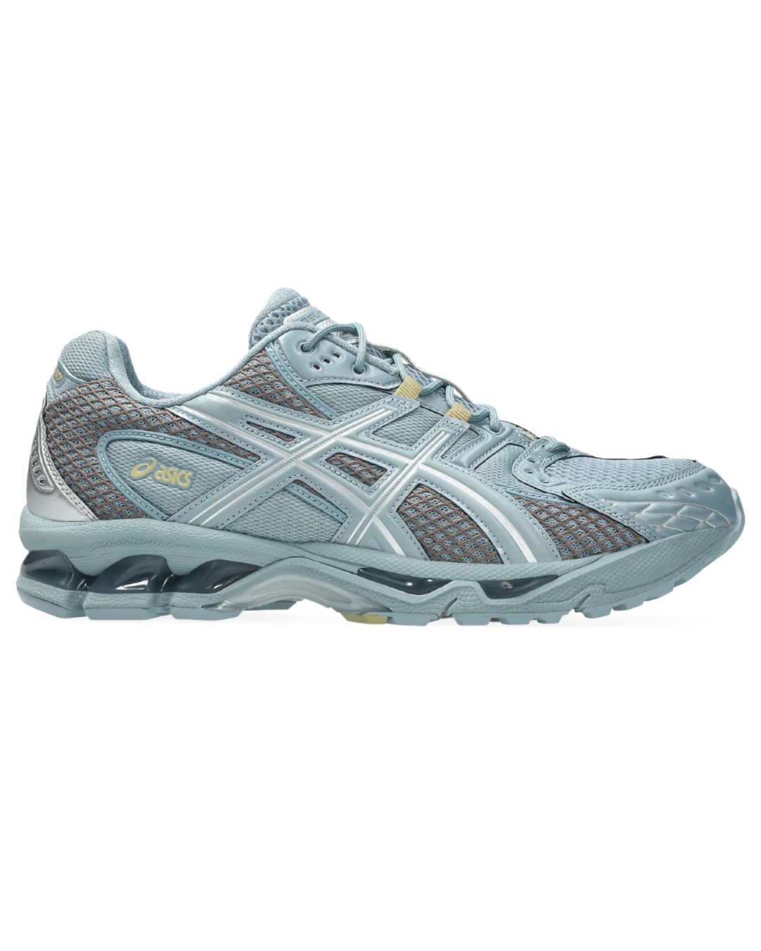 Asics - Baskets Gel Nimbus 10.1 - Bleu Slate & Argent Pure