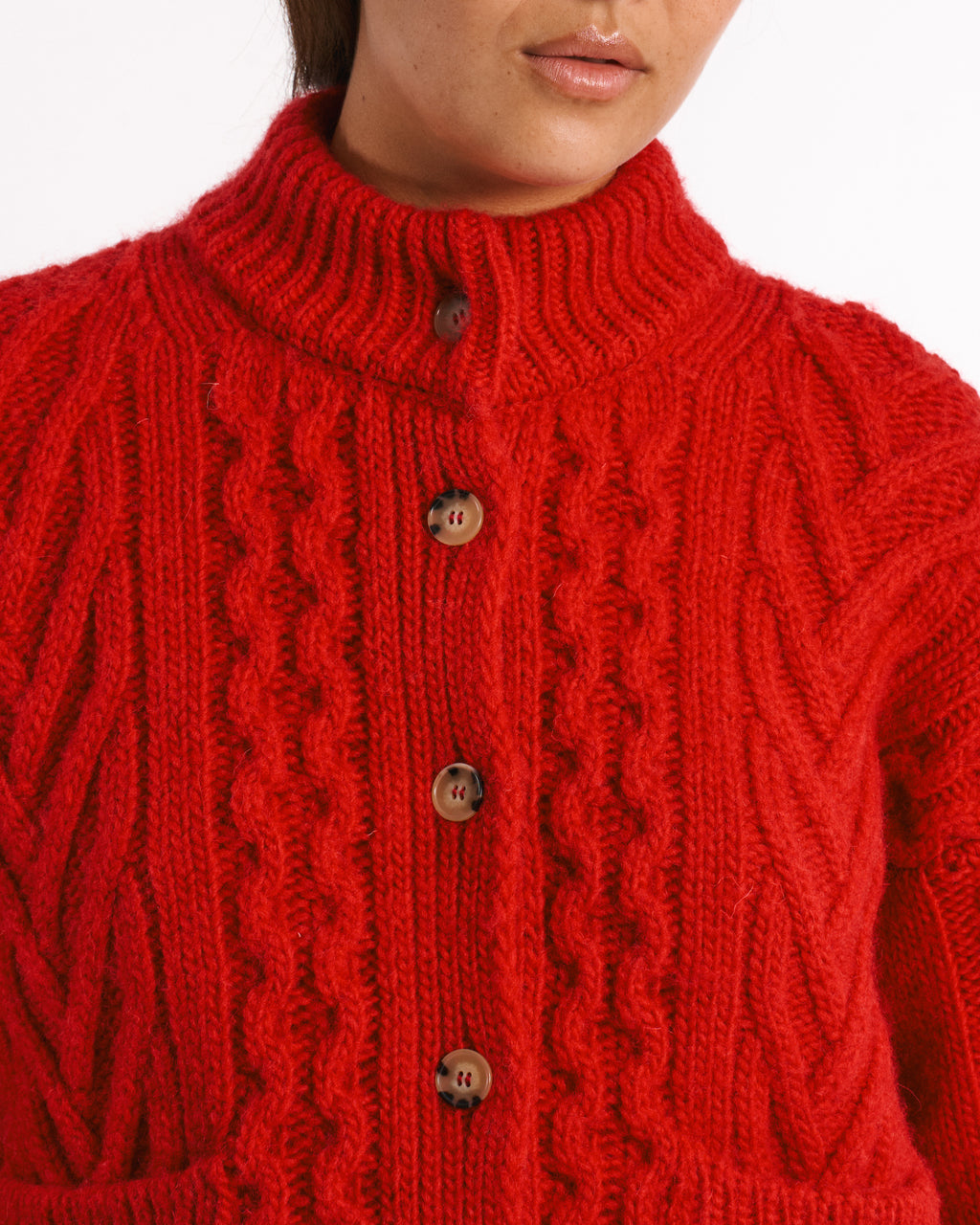 Au Vieux Campeur - Congés Payés - Cardigan Elena - Rouge