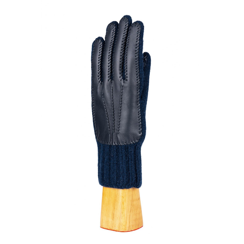 Santacana - Do Not Activate Wrong Photo Wool and Cashmere Gloves - Blue