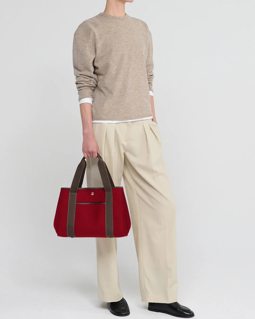 Rue de Verneuil - Traversée M Pocket Bag - Red