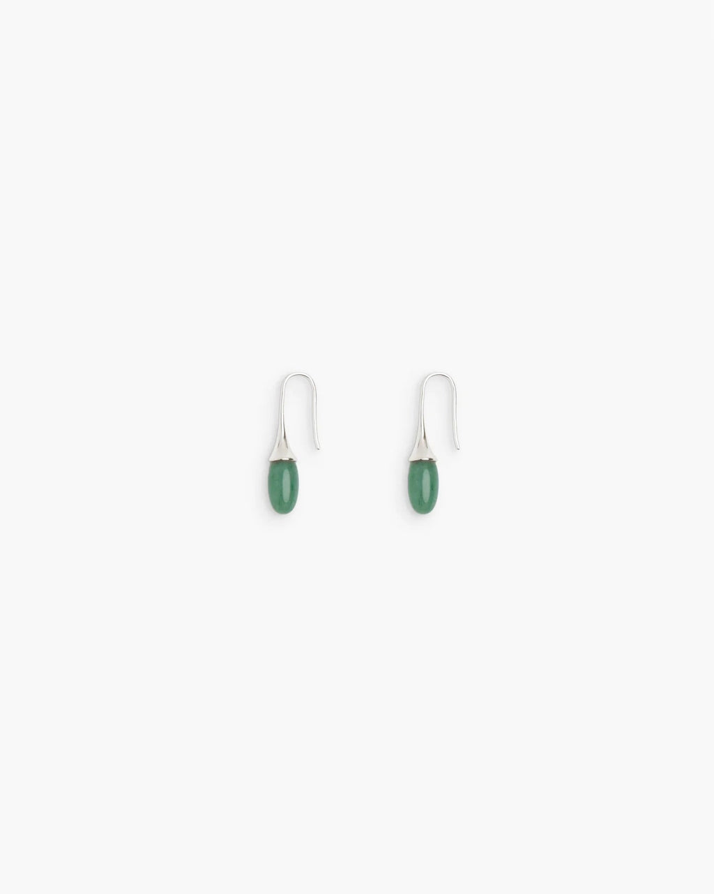 Ragbag - Dagny Drop Earrings - Green Aventurine