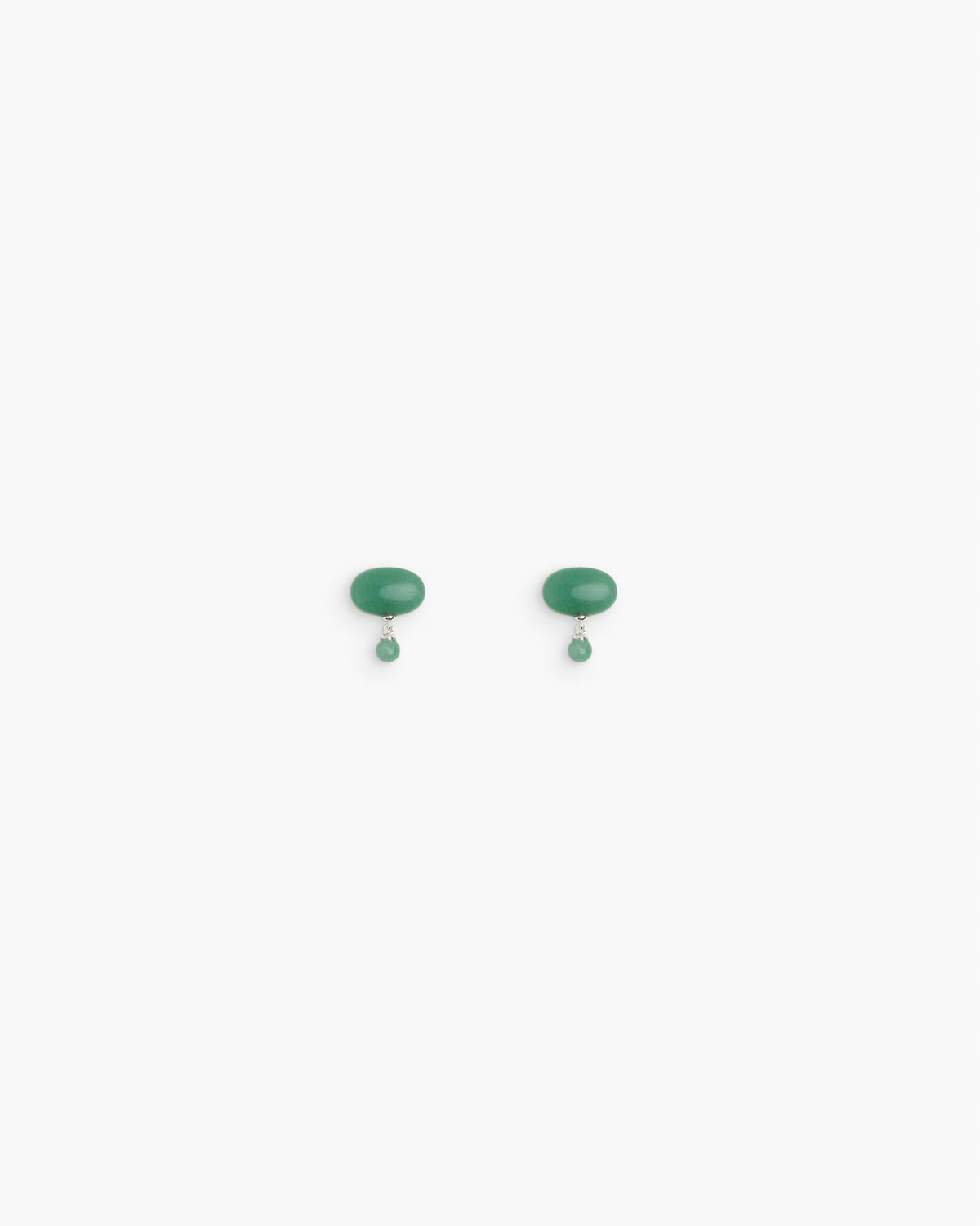 Ragbag - Dagny Earrings - Green Aventurine