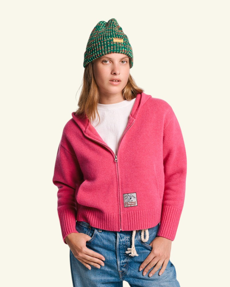 Au Vieux Campeur - Congés Payés - Pull Daisy - Rose