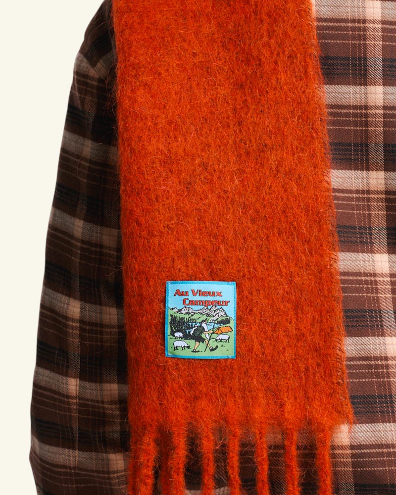 Au Vieux Campeur - Paid Holidays - Ulrich Scarf - Orange