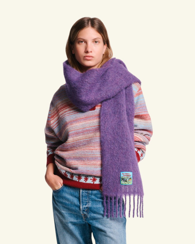 Au Vieux Campeur - Congés Payés - Echarpe Ulrich - Violet