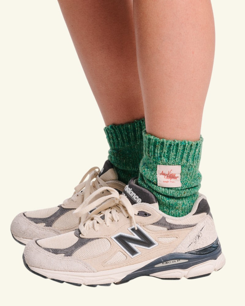 Au Vieux Campeur - Congés Payés - Chaussettes Fenway - Vert