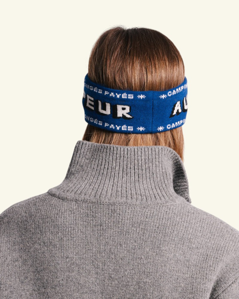 Au Vieux Campeur - Congés Payés - Bandeau AVC - Bleu