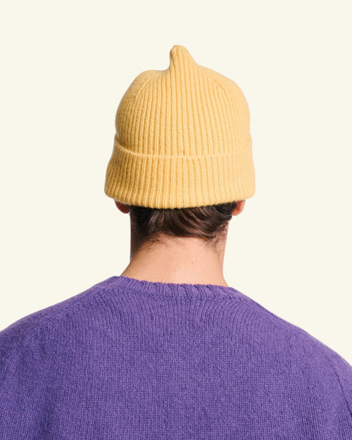 Au Vieux Campeur - Congés Payés - Bonnet Ben - Jaune