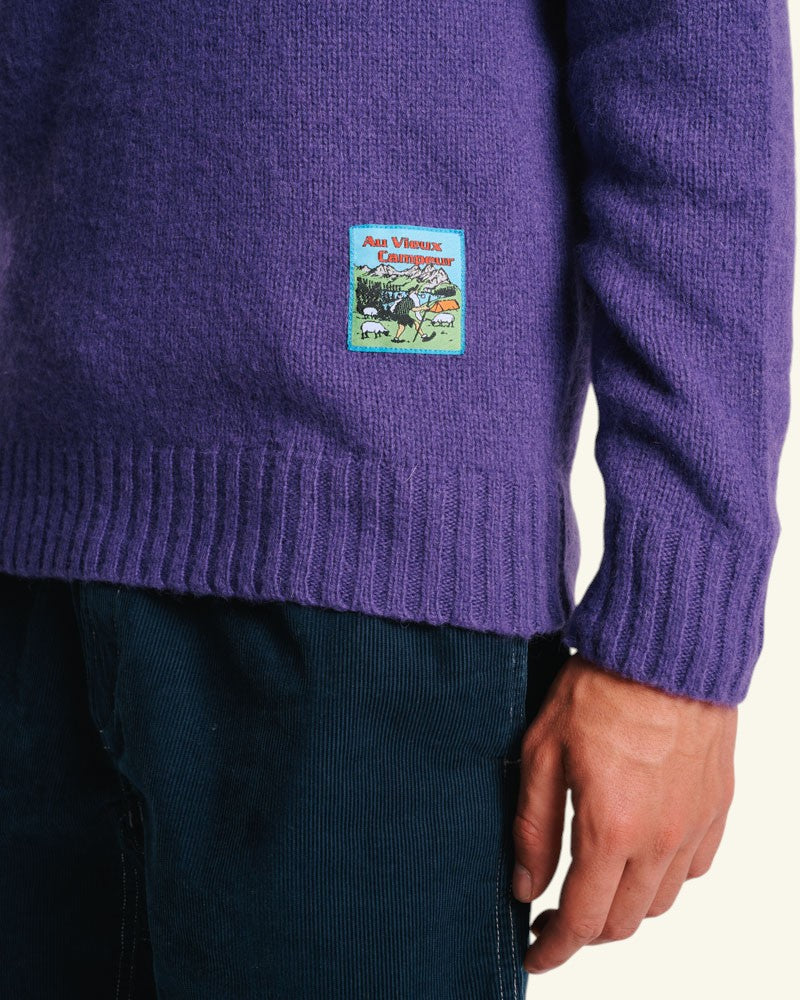 Au Vieux Campeur - Congés Payés - Pull Elliott - Violet