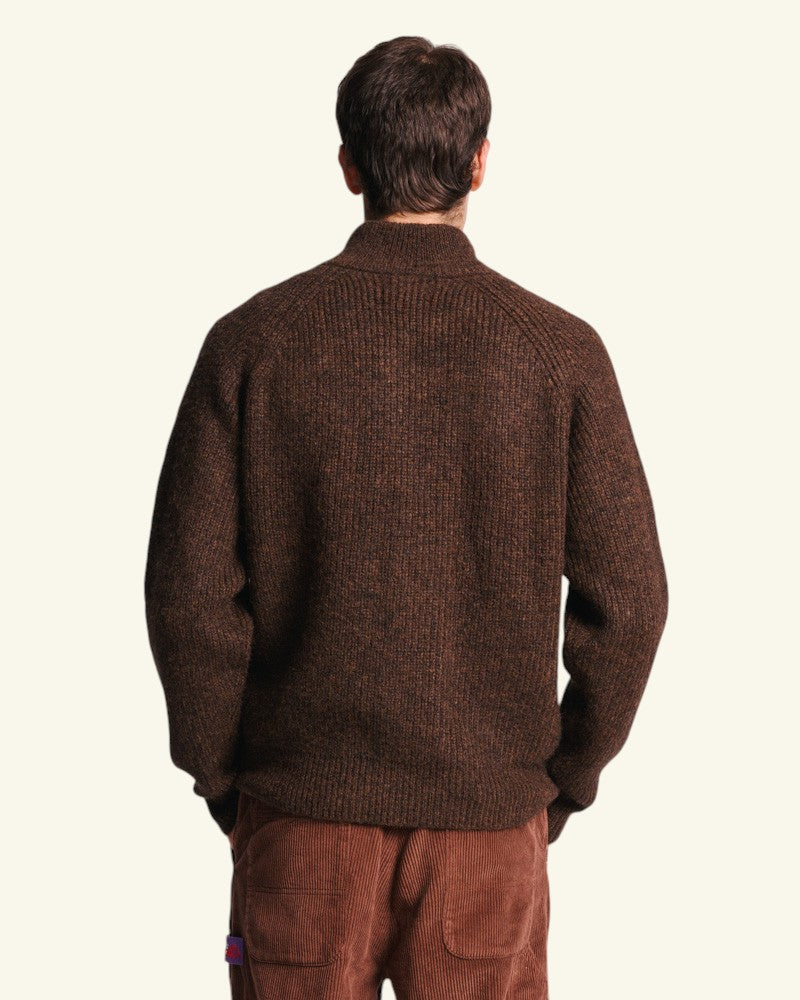 Au Vieux Campeur - Congés Payés - Pull Samuel - Marron