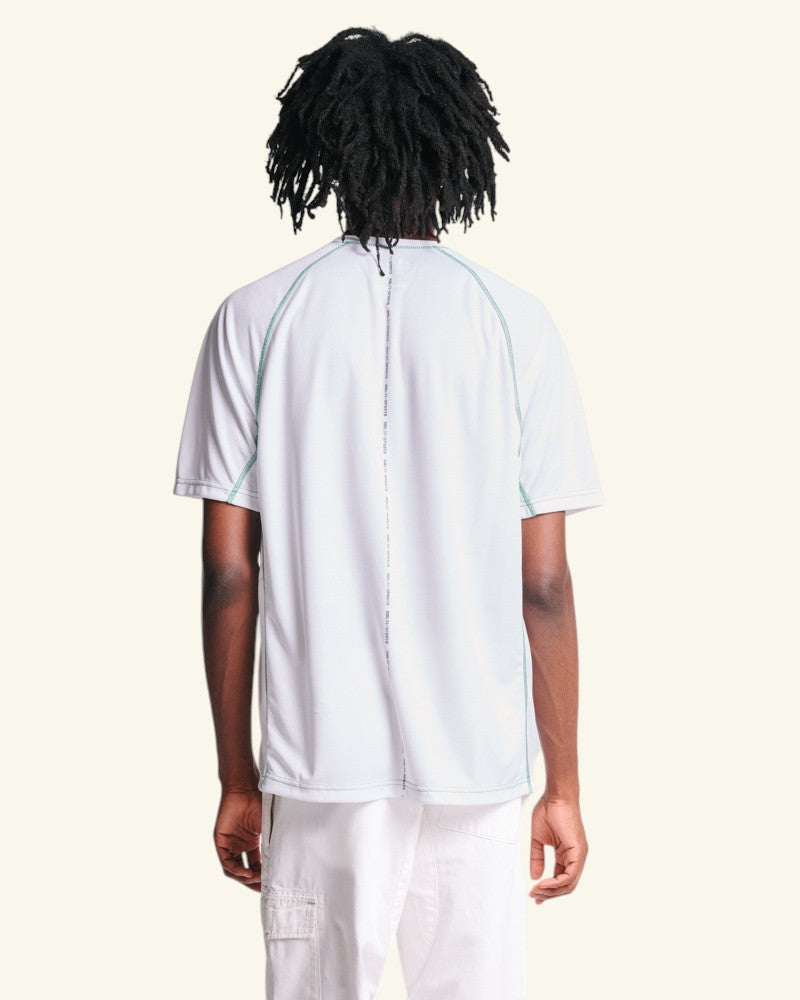 Au Vieux Campeur - Congés Payés - T-shirt Otis Manches Courtes - Blanc