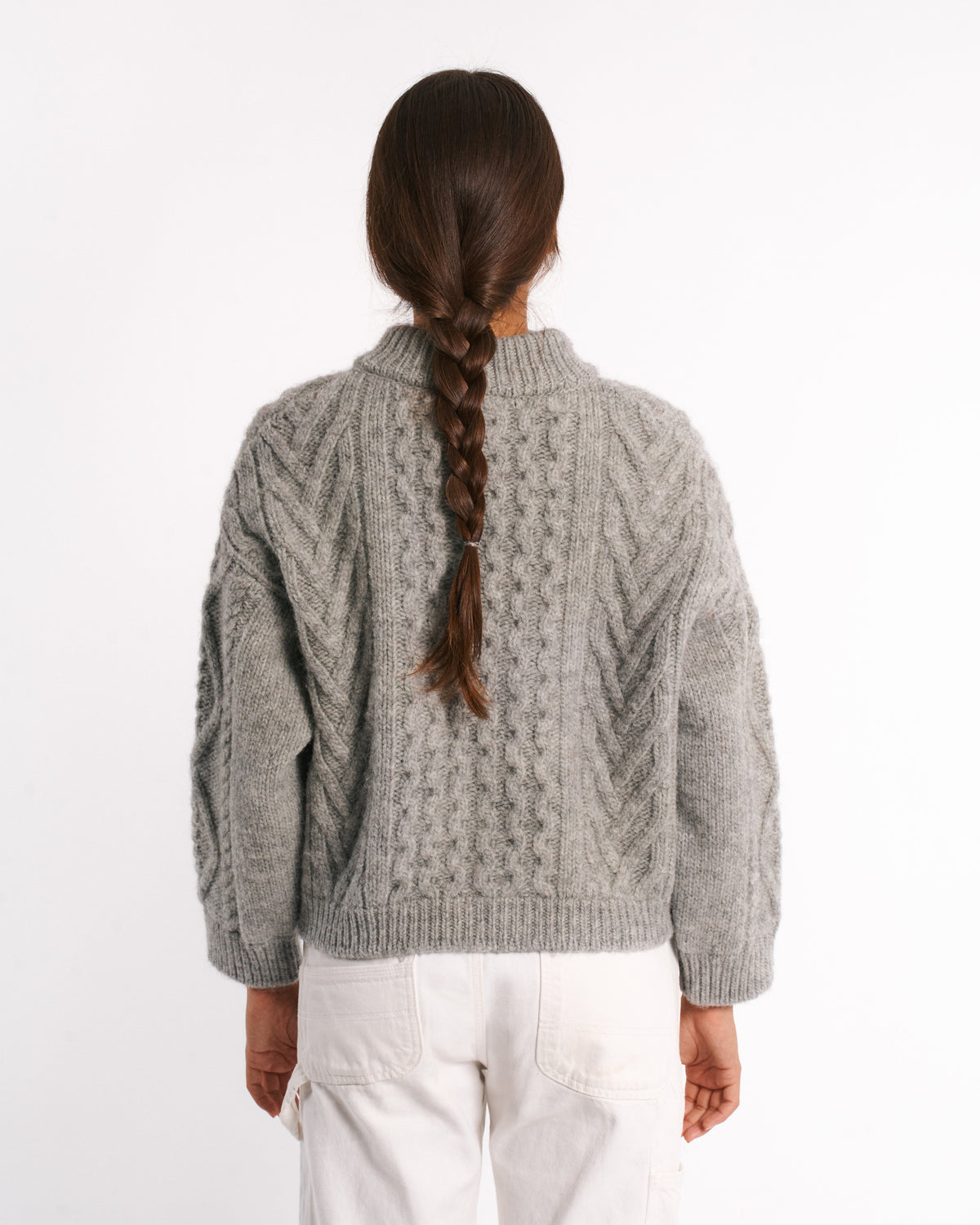 Au Vieux Campeur - Congés Payés - Cardigan Elena - Gris Chiné