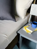 Merci - Drap-Housse En Gaze De Coton - Blanc De Meudon