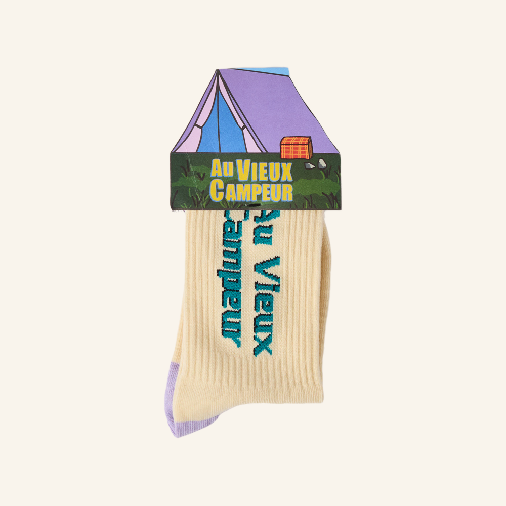 Au Vieux Campeur - Congés Payés - Chaussettes - Violet