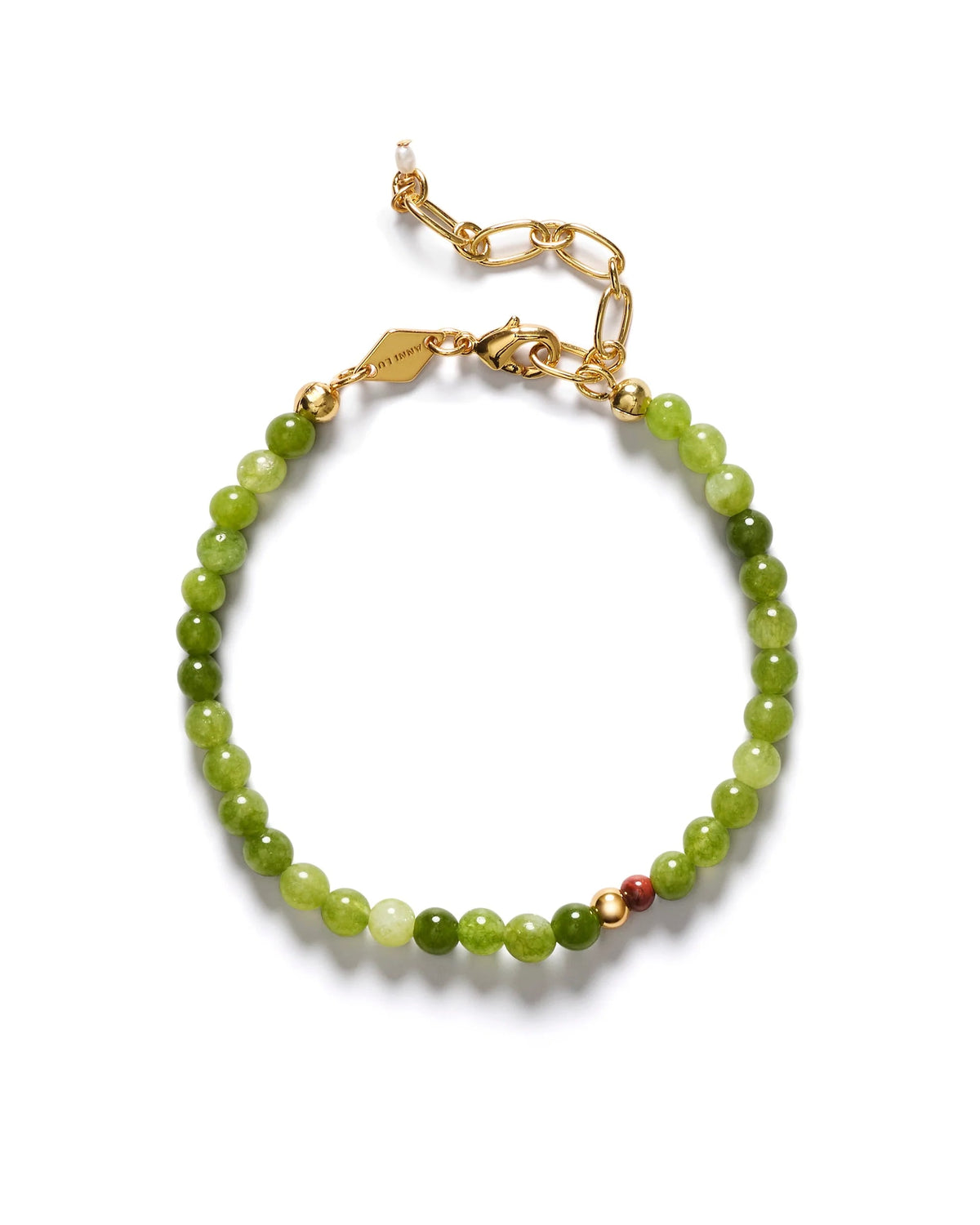 Anni Lu - Grasshopper Bracelet - Avocado Oil