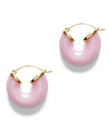 Anni Lu - Big Swell Hoops Earrings - Blush Rose