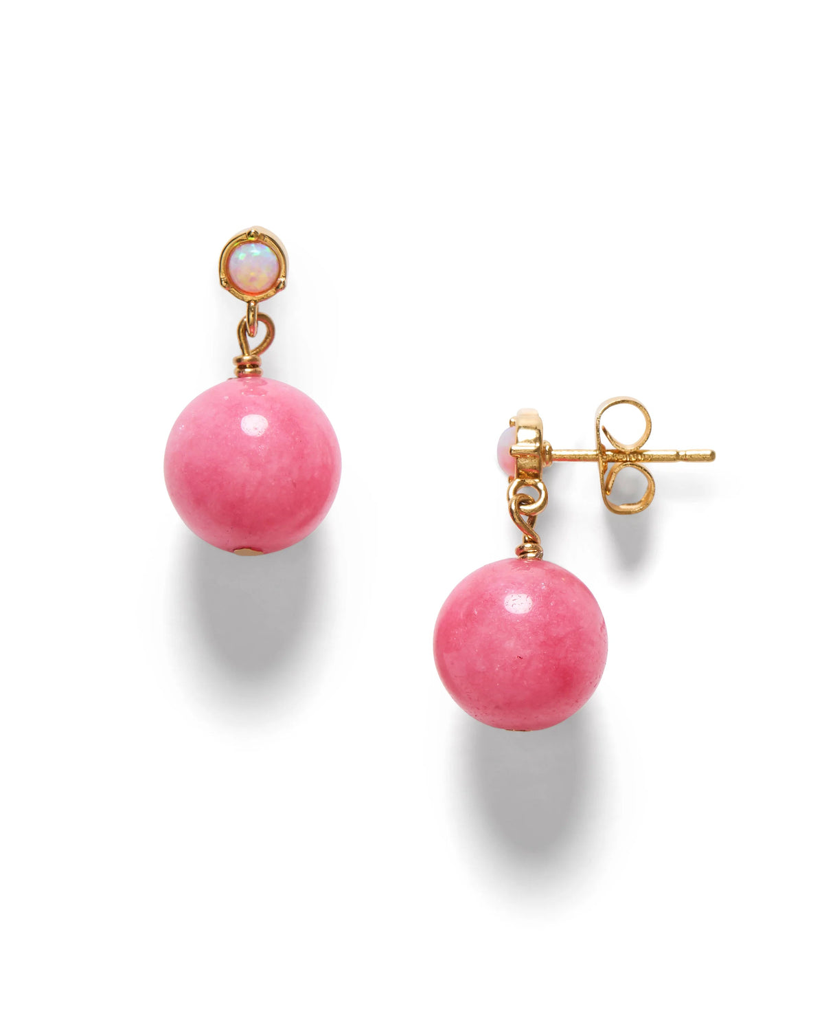 Anni Lu - Ball Earrings - Bubblegum