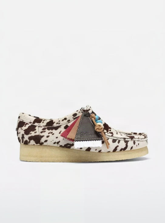 Clarks - Mocassins Wallabee - Imprimé Vache