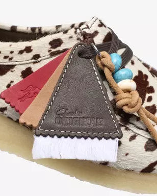 Clarks - Mocassins Wallabee - Imprimé Vache